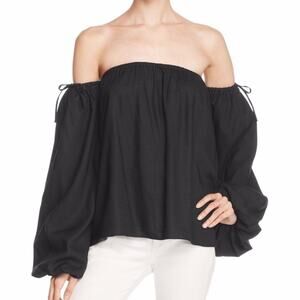 MLM Label Black Dallas Off-the-Shoulder Top Sz XS